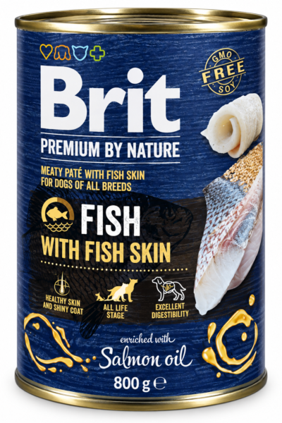 Brit Premium by Nature Fish with Fish Skin 800 g