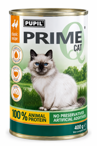 PUPIL PRIME CAT – kurczak z kaczką 400 g